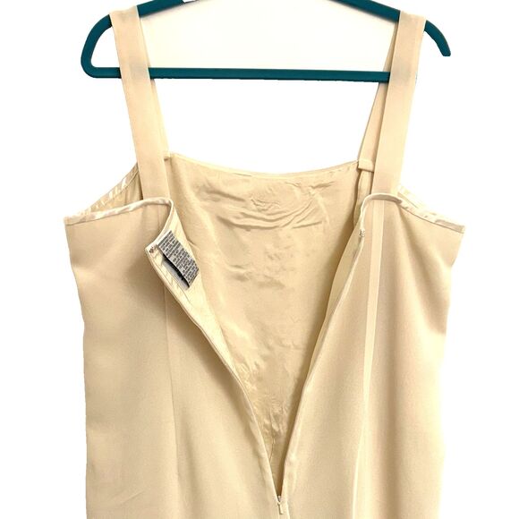 R&M Richards, Size 18, Cream, 2-Piece Dress with Jacket; Embroidered Bodice NEW! - Picture 11 of 15